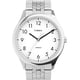 thumbnail image 2 of Reloj fácil lector de 40 mm Timex hombre moderno silver-tone caso blanco dial con banda de expansión, 2 of 2