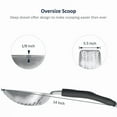 thumbnail image 2 of Cat Litter Scoop, Metal, 13.8 x 5.3 in, Deep Shovel Poop Sifting with Long Handle, Pooper Lifter Works with All Type of Cat Litter, with Holder, 2 of 7
