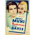 thumbnail image 2 of Bordertown Paul Muni Bette Davis 1935. Movie Poster Masterprint (11 x 17), 2 of 2