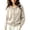Beige 1, variant on Vynhevius Women's Hooded Cardigan Sweater Solid Knit Button Down Loose Fit Soft Casual Daily Wear Tops