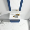 thumbnail image 3 of Colmar 18" Floating Vanity with Sink - Navy Blue, 3 of 6