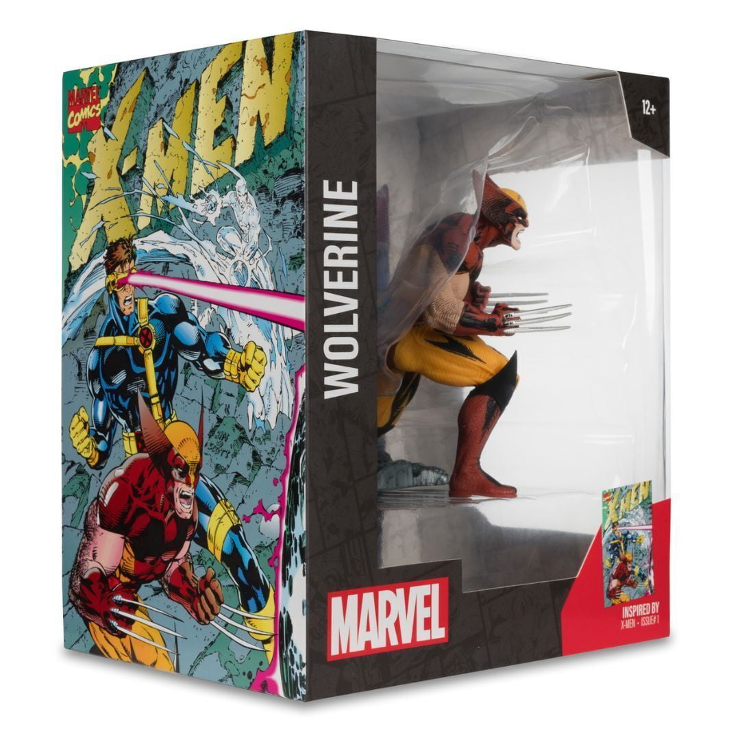Wolverine (X-Men #1) 1:10th Scale Posed Figure w/Scene - McFarlane Toys