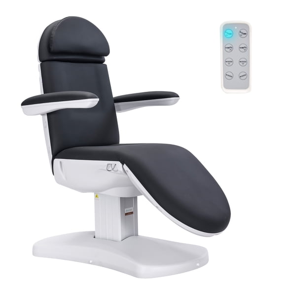 Massimo Electric Spa Treatment Table 4 Motors Massage Bed, Spa Resort Salon Tattoo Equipment, Black