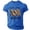 Royal Blue, variant on LWavelet Men Graphic Tees T Shirt American Flag Shirts for Men Patriotic USA T-Shirt Casual Crewneck Tee