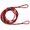 Black+Red, variant on Deerseeker Archery Flemish Twisted String D97 Bowstring with Endless Loop for Longbow & Recurve Bow 16 Strands 54-70in