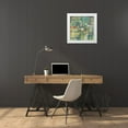 thumbnail image 3 of Goldberger, Jennifer 12x12 White Modern Wood Framed Museum Art Print Titled - Kinetic Pastel II, 3 of 4