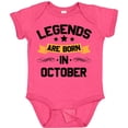 thumbnail image 3 of Inktastic Legends Are Born in October Boys or Girls Baby Bodysuit, 3 of 5