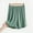 Green, variant on CLOISE Bermuda Shorts Women Beige 2XL Summer Fashion Casual Loose Shorts Solid Elastic High Waisted Flowy Comfy Athletic Shorts