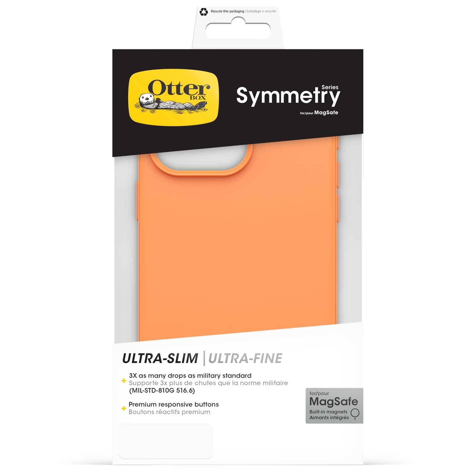 OtterBox Symmetry Series for MagSafe Case for iPhone 15 Pro Max - Sunstone