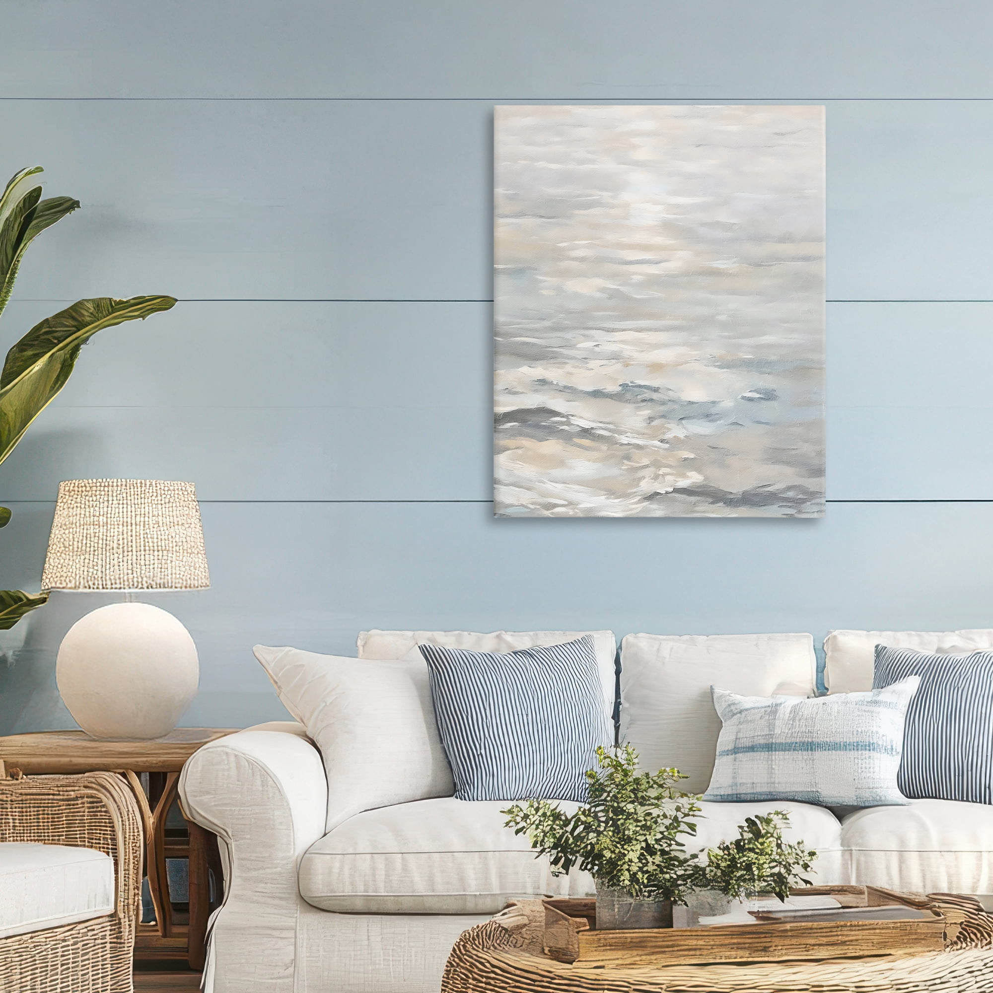 Stupell Industries Shallow Reflections Morning Light Canvas Wall Art, design by Riley B