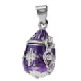 thumbnail image 3 of Pendentif Urne Souvenir de Crémation en Émail Rétro, Cercueil de Cendres, Collier Pendentif -, 3 of 8