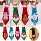 thumbnail image 2 of Regalos de fiesta, corbata navideña luminosa con lentejuelas, regalo para niños, Papá Noel, muñeco de nieve, alce, patrón colgante, fiesta, bricolaje, decoración de Año Nuevo L5, 2 of 5