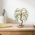 thumbnail image 3 of Árbol de dinero de cristal Zulema Decoración Feng Shui Verde, 3 of 5
