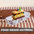 thumbnail image 3 of FUTUREORYY 200Pcs Mini Boat Shape Disposable Baking Cups for Cake Pans in Holiday and Anniversary Events, 3 of 5