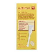 RepHresh Odor Eliminating Vaginal Gel, Fragrance Free, pH Balanced, Odor Control for Up to 3 Days, 4 Pre-Filled Applicators
