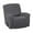 Grey, variant on 1 piece Recliner Stretch Slipcover, Sofa Cover, Furniture with Elastic Bottom Jacquard Spandex Stretch Slipcover for Recliner Light Brown