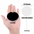 thumbnail image 4 of 2 Pack Car Coasters Black Ceramic Car Cup Holder Coaster Solid Color Absorbent Drink Coasters Protects Interior from Spills, Car Interior Accessories, 4 of 8
