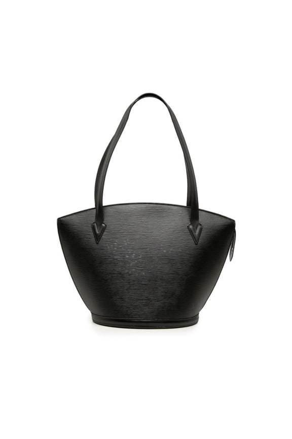 Pre-Owned Louis Vuitton Epi Saint Jacques Shopping Tote Bag Shoulder M52262 Noir Black Leather...