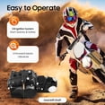 thumbnail image 5 of 110CC Engine Motor Kit, Engine with Kick Start & Carburetor & 4 Speed, Engine Replacement Kit for Honda CRF50/CRF70/XR50/Z50, Pit Dirt Bike, Black, 5 of 12