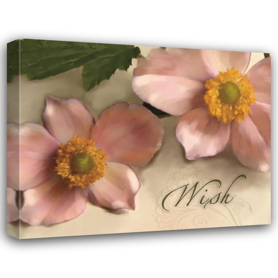 Jan Tanner 24x20 Gallery Wrapped Canvas Wall Art Titled - Wish