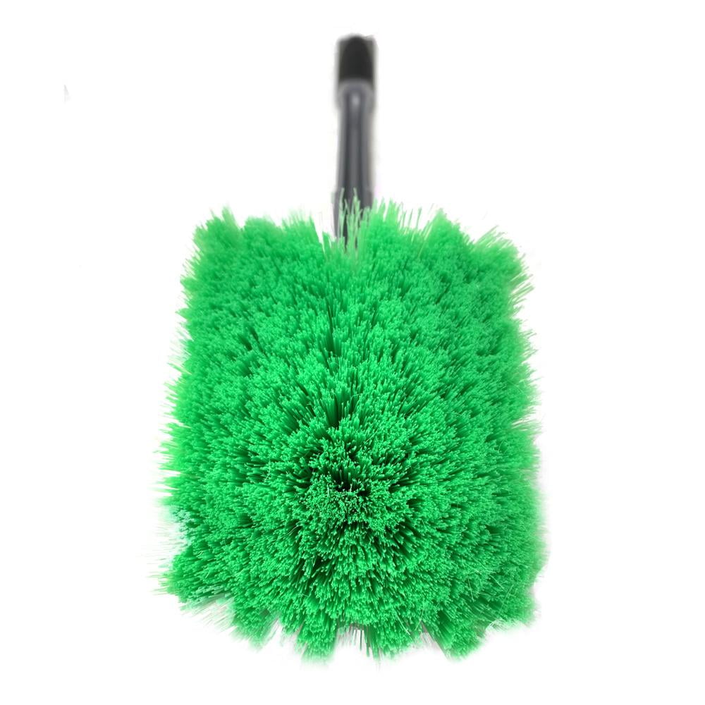 Detail King Professional Grade Green Bristle Soft Grip Grill & Body Car Wash Brush