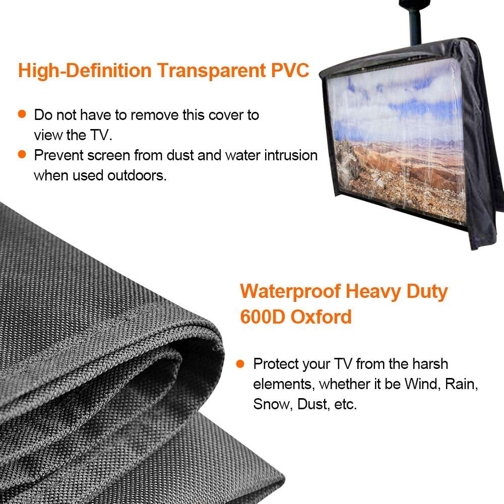 clear tv cover