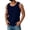 Navy,#015, variant on Men's Sleeveless Linen Tank Top Casual Loose Fit Lightweight Round Neck Soft Breathable Comfortable Basic Undershirt,2XL