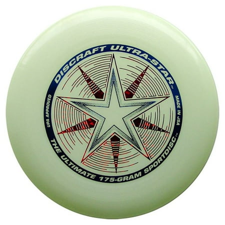 Discraft ULTRA-STAR 175g Ultimate Frisbee Disc - (Best Glow In The Dark Frisbee)