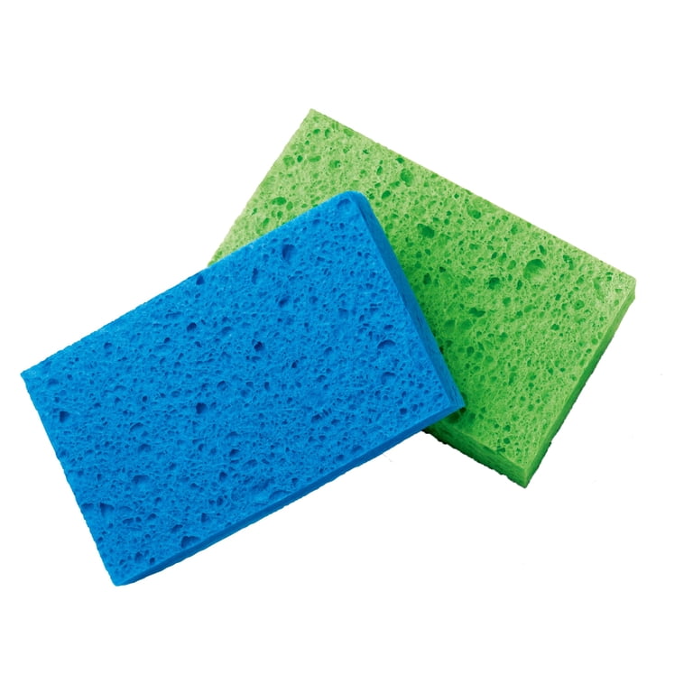 Spontex Tradition Super Absorbent Vegetable Cellulose Sponges – Pack Of 3, Natural & Eco-Friendly