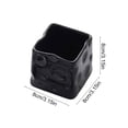 thumbnail image 3 of Yusimy Ceramic Cheese Storage Jar High - Value Desktop Storage Bucket Stationery Pen Holder Cosmetic Organizer, 3 of 6