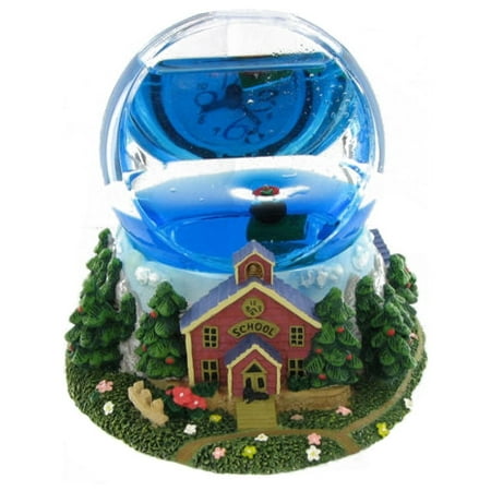 Teapot Mint - School House Theme Water Prism Image Clock, Fun and Functional Mini-Teapot By Liquid Star Ship from US
