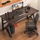 thumbnail image 4 of Free Shipping Standing Office Desk Monitor Bedroom European Setup Computer Desks Writing Black Mesa De Escritorio Furnitures My Lux Decor Round, 4 of 26