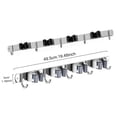 thumbnail image 2 of Advancent Soporte autoadhesivo para escoba, colgador de fregonas de montaje en pared sin taladro para cocina, organizador antideslizante, accesorios de Almacenamiento y organización del hogar Gris Advancent HA066076-02, 2 of 6