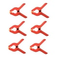 thumbnail image 3 of 6 Pcs Pinces à Ressort en Plastique Nylon de 2 Pouces pour Arrière-Plan de Photographie, Clips en A, Rouge, 3 of 8