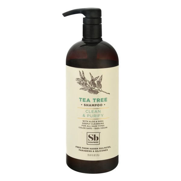 Soapbox Shampoo Tea Tree 1 Liter Luxe 1 ct