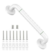 14 Inch Grab Bars for Shower, ZUEXT Bath Grab Bar with Anti-Slip Grip and Safety Luminous Circles, Stainless Steel Bathroom Safety Handrail Support, Safety Bar Handle for Disabled Elderly Pregnant