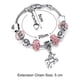 thumbnail image 5 of Brazalete de pulsera con abalorio de diamantes de imitación de cristal brillante con caja de regalo con colgante de unicornio, juego de tarjetas para mujeres y niñas MFZFUKR 220976-3, 5 of 8