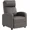 Grey, variant on BestMassage Wingback Sofa Home Theater Seating Push Back Reclining Chair,Without Massage Function, PU,Black