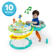 Bright Starts Around We Go 2-in-1 Walk-Around Baby Activity Center & Table, Tropic Cool, Age 6 Months+