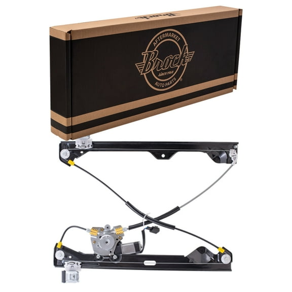 Brock Window Regulator w/ Motor for 2007-2013 Silverado 1500 Crew Cab Rear Right 20945141