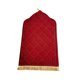 thumbnail image 2 of Tapete de oración de franela Sunnimix Alfombra de rezo Irregular para hombres y mujeres regalo Rojo, 2 of 8