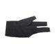thumbnail image 4 of Guantes de Mano Izquierda Abiertos Sunnimix 3 Piezas Rojo+Gris+Negro Accesorio para Amante de Snooker, 4 of 8