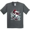 thumbnail image 3 of Inktastic Soccer Ball Youth T-Shirt, 3 of 5