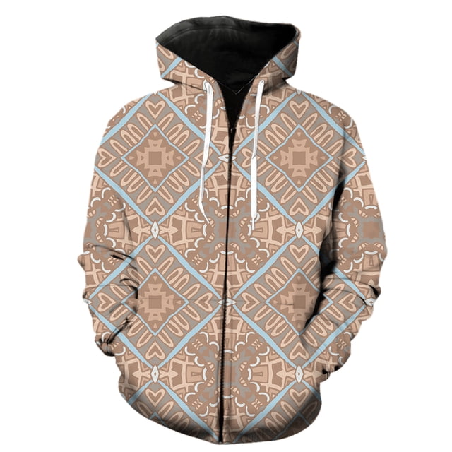Sudadera con capucha y cremallera de estilo nacional retro para hombre, de primavera, para adolescentes, de manga larga, gran oferta 2024, informal, de moda, de gran tamaño, unisex, con estampado 3D.