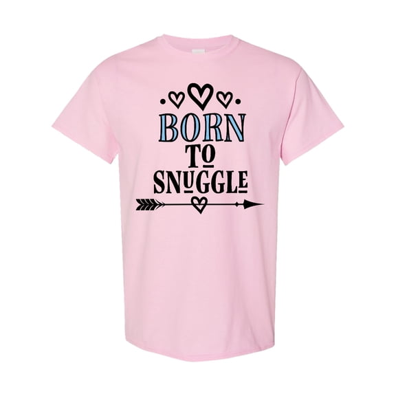 Inktastic Born to Snuggle T-Shirt