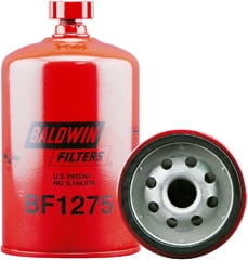 BALDWIN FILTERS BF1275 Fuel Filter,5-11/16 x 3-1/32 x 5-11/16In 