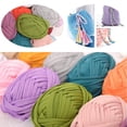 thumbnail image 5 of Mumup T-Shirt Yarn Knitting Yarn Fabric Crochet Cloth for Summer Hand DIY Bag Blanket Cushion Crocheting Projects 100g, 5 of 6