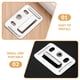 thumbnail image 5 of Abrazaderas para paneles de pared, 200 unidades, integradas, para muebles, 5 of 7