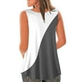 thumbnail image 6 of Lzobxe Tank Tops for Women Printing Round-Neck Loose Sleeveless T-shirt Pullover,Sizes S-2XL, 6 of 6