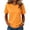 Orange, variant on Bexdxz Womens Short Sleeve T Shirts Casual Summer Crew Neck T Shirts Plain Plus Size Basic Tees for Workout Daily Wear Dark Blue S